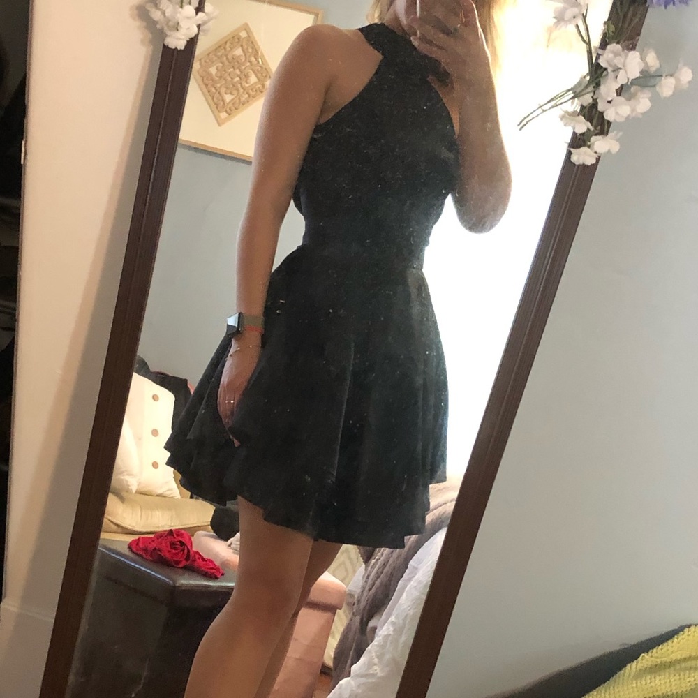 Black formal dress